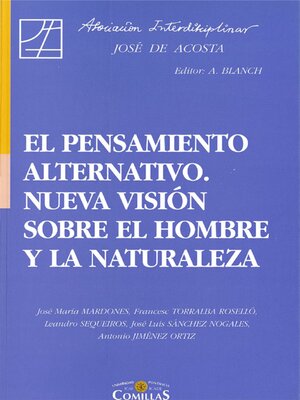 cover image of El pensamiento alternativo